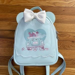 Loungefly Disney Mickey & Minnie Wedding Figural Mini Backpack
